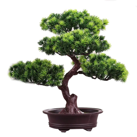 Artificial Bonsai Pine Tree 11Inch